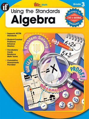 Using the Standards - Algebra, Grade 3 - ebook